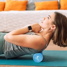 아이워너 슬림 폼롤러 45cm, 1개, 미드나잇 블루