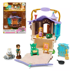 디즈니 애니메이터 리틀 라푼젤 타워 플레이세트 / 디즈니 프린세스 플린 파스칼 막시무스, 1개