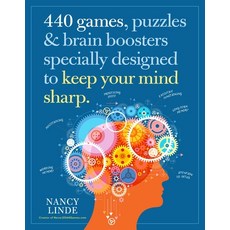 (영문도서) 440 Games Puzzles & Brain Boosters Specially Designed to Keep Your Mind Sharp Paperback, Workman Publishing, English, 9781523518036