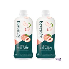 베버시티 백도 스무디, 2개, 1.8kg