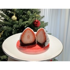 딸기모찌 선물세트 국내산찹쌀과 밀양설향금실딸기가 만나 맛있는 딸기찹쌀떡 개별포장 답례 선물로, 65g