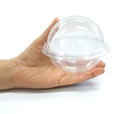 투명패트캡슐 10cm 20개 추첨볼 둥근캡슐 럭키볼 빈공