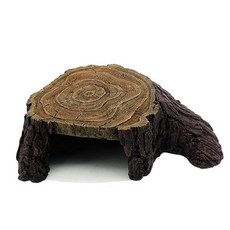 爬蟲躲避屋 烏龜曬台 蜥蜴造景躲避洞, 烏龜曬台-G1015, 1個