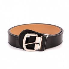 올스타스포츠 에나멜 야구벨트 유광 성인 베이스볼벨트 허리띠, 블랙, 1개