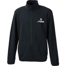 STIGA (스티가) 탁구 아우터 STIGA 지퍼 재킷 JP-I 블랙 3L 1805120108