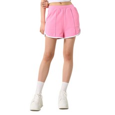 널디 NDY 우먼스 블랭크 로고 돌핀 쇼츠 핑크