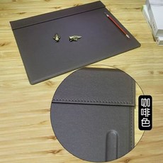 부동산 크 매트 책상 블랙 서재 받침 깔판 사무실 계약서, B. 커피