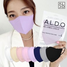 알도 알도 스킨플러스 예쁜 컬러마스크 2D 새부리형 대형 개별포장, 스킨플러스(대형), 카키그린, 카키그린, 25개, 1개입