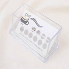 1단 명함꽂이 명함케이스 명함보관함 명함거치대 아크릴종이꽂이 세로명함거치대, 1개, 단일상품0