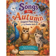(영문도서)Songs for Autumn: Original Piano Solos Paperback, Prj Books & Journals, English, 9781972652961