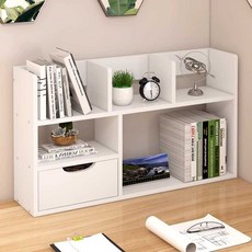 책상정리대 선반 책꽂이 좁은 책상위 수납함 책장 제품 퓨터, 1. 60cm 단풍