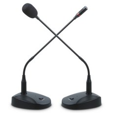회의용 발언마이크 음소거버튼 구부러지는 회의마이크, 1개
