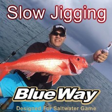 LEGIT DESIGN BlueWay慢速鐵板路亞竿，高強度碳纖維材質，人體工學握把設計，船釣岸釣皆宜, 下單前請先詢問是否有無庫存~,BWC63ML-SJ #1.5 槍柄