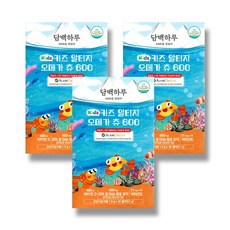 담백하루 키즈 알티지 오메가 츄 600 30p, 57g, 3개