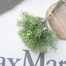 仿真草長束，長約44cm，適合裝飾與拍照道具, 1個, 深綠色