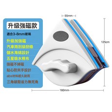 擦玻璃神器家用雙面高層抹刮洗雙層高樓保潔擦窗戶工具, 單層3-8mm無禮包:雙面擦, 1個
