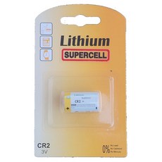 리튬전지 3V 거리측정기 건전지 카메라 배터리 CR2 - 1개, 1개입