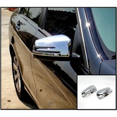 圓夢工廠 賓士 A W176 A160 A180 A200 2012-2018 改裝鍍鉻後視鏡蓋, 1個