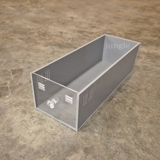 아크릴 터브 렉사육장 1호터브, 1개, 그레이