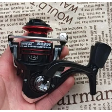 조비 낚시 스피닝 릴 금속 스풀 5.2:1/4.7:1 액세서리 볼 베어링 잉어 휠 2000-7000 라인 컵 바다 태클, Red, 4000 Series