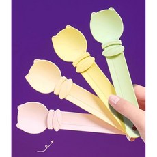 고양이 츄르스푼 츄르짜개 츄르숟가락, 3개