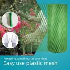 그물망 울타리 촘촘한 새 동물 메쉬 나일론 보호망 휀스 안전망 플라스틱 그물 울타리 번식 그물 격리 장비, 01 50x200cm, 03 Green