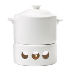 세라믹 퐁듀 초콜릿 중탕기 세트 1200ml, 1개