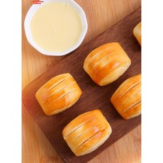 차이나푸드 우유찐빵 영양간식 화권 찐빵 중화요리 만가복나이샹만투 400g, 1개