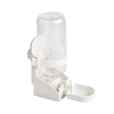 철망 걸이형 급수기 토끼 기니피그 페럿 소동물 전용 급수기 물그릇, 흰색, 1개