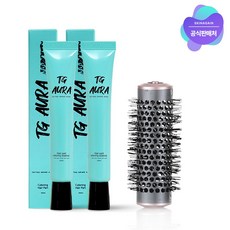 [공식판매처] 스킨어게인 타투그리모+아우라 헤어롤 패키지 (전용구성) 두피 정수리 가르마커버 염색효과 물들임 SA-TA01GHL01, 흑갈색+헤어롤 패키지, 2개