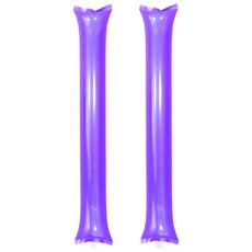 充氣加油棒 充氣應援棒 派對活動應援氣球 加油助威道具, 紫色, 30個