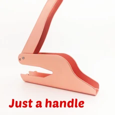 엠보싱 스탬프 웨딩 모노그램 맞춤형 2 이니셜 결혼 선물 휴대용 사용자 정의, 02 Just handle