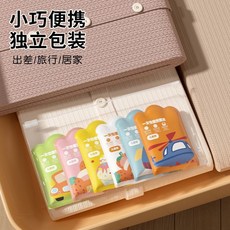 一次性兒童雨衣卡片便攜式全身長款雨披，適合小學生旅行放學，防雨設計