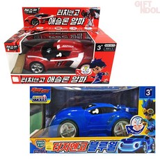 기프트앤돌 정품 터치앤고 애슬론 알파 블루윌 사운드 작동 미니카, 1개