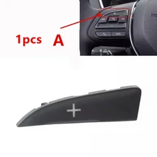 호환 차량 핸들 스위치 다기능 단추 캡 MG ZS GS HS MG6 Roewe 360 RX3 RX5 i5 i6, 2) 1pcs A cover, 02 1pcs A cover
