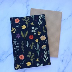 【普羅旺斯】布書衣 書衣 可調式書衣 A4 A5 A6 25K 50K 32K/B6 20K 16K, 1個