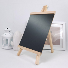 칠판 인테리어 휴대용 중형 중형 칠판 접이식 마카 보드 메뉴판 탁상용 이젤 나무 분필 카페