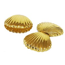 PVC조개케이스(금색), 열개입*1봉