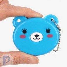 더시스 미니줄자 원형줄자 원터치줄자 휴대용줄자 줄자, 원형줄자(원터치), 1개