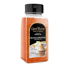 GranAroma 화이트 스프링클 355ml(12온스) 장식 케이크 및 컵케이크 142668