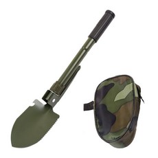 강철미 군 야전삽 접이식 밀리터리 장비 군용 캠핑용 휴대용 야삽