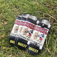 HAILEY 正品楓木專業手指滑板 FB1系列 潮男女兒童玩具創意禮物, 1個, 米奇【板面】,34*96mm
