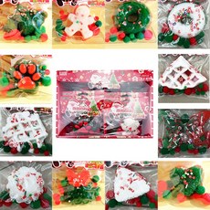 토이즈데이 크리스마스 말랑이 스퀴시 구디백 단체 선물 장난감, 12개, 42g, 디피박스