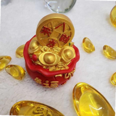 재물운 불러오는 주괴 금원보 이사선물 돈들어오는 풍수 장식 복을 금전 금전운 재물 풍수소품, 본상품