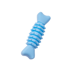 펫먼트 강아지 파스텔 뼈다귀 장난감, 1개, 블루