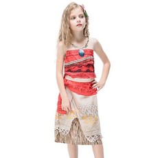 모아나 드레스 할로윈의상 코스튬 파티옷 여아드레스 nys+68575zk