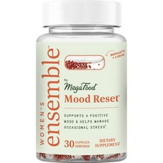 Megafood 女士合奏情緒重置膠囊, 1個, 30入