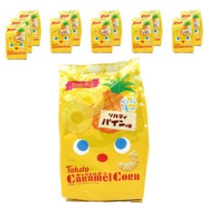 Tohato 東鳩 焦糖玉米脆果 鳳梨甜鹹口味, 62g, 12包