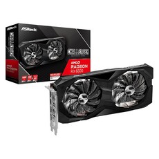 ASRock 그래픽 보드 AMD Radeon RX6600 GDDR6 8GB 탑재 모델 국내품 CLD 8G, 상세페이지 참조