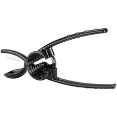 板栗開口器 板栗夾剝栗子神器 核桃夾 十字去皮栗子刀 剝殼工具 家用, 核桃板栗二合一款:黑色, 1個